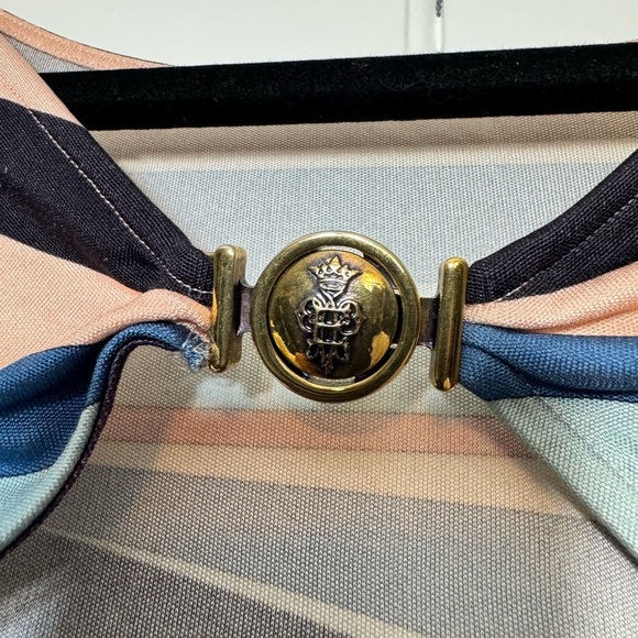 Beautiful Emilio Pucci Multicolor Geometric Long Sleeve Silk Dress EUC - Picture 7 of 10